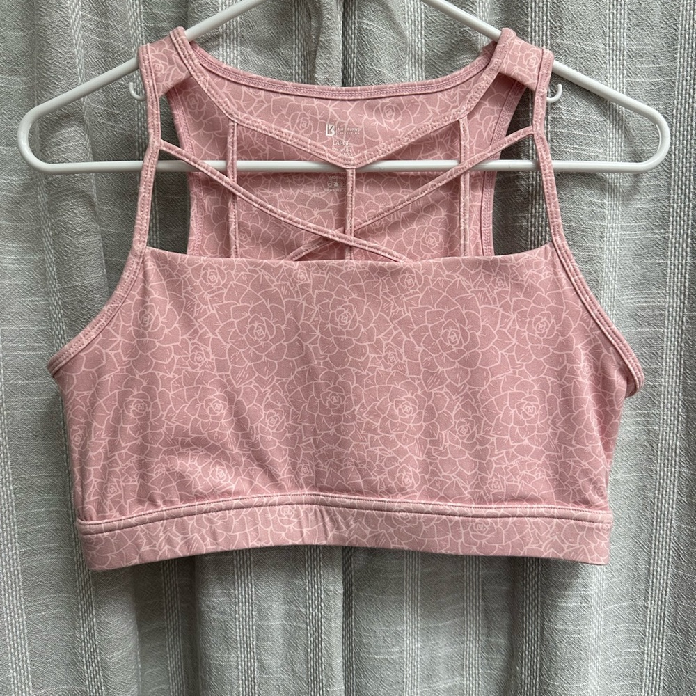 Buffbunny Collection Bloom Pink Sports Bra